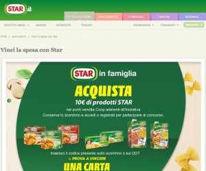 VINCI LA SPESA CON STAR