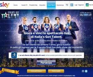Sky ti porta a Italia’s Got Talent