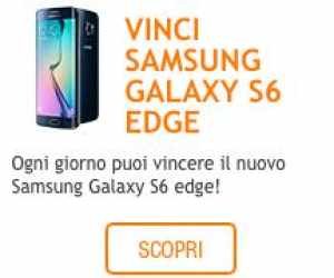 Ricarica Online e Vinci Samsung Galaxy S6 Edge!