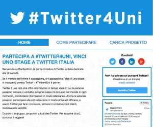 #Twitter4Uni