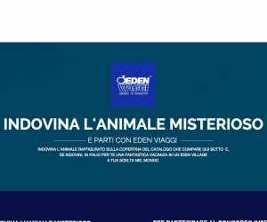 Indovina l’animale misterioso e parti con Eden Viaggi