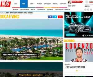 RDS TI PORTA AD ABU DHABI CON ETIHAD AIRWAYS