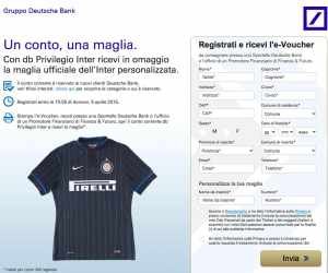 UN CONTO, UNA MAGLIA