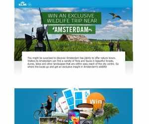 Win an exclusive wildlife trip near Amsterdam