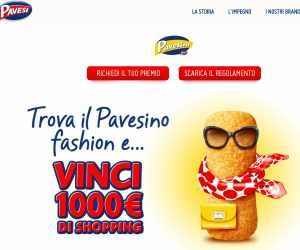 PAVESINI TI REGALA LO SHOPPING