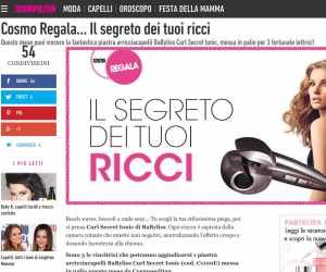 COSMO REGALA… IL SEGRETO DEI TUOI RICCI