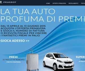 Concorso Peugeot Primavera 2015