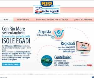 Rio Mare sostiene l’Area Marina protetta delle isole Egadi