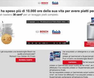 Più valore per te con Finish e Bosch Solo da Conad