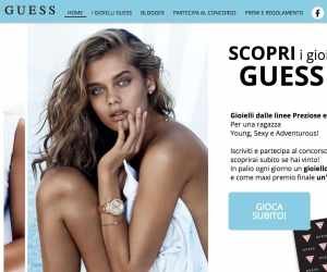 SCOPRI I GIOIELLI GUESS E VINCI