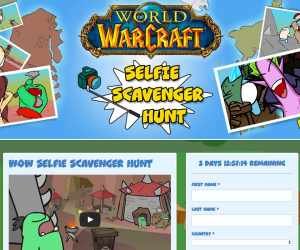 SELFIE DI WORLD OF WARCRAFT: LA CACCIA AL TESORO