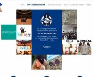 UNA NASTRO AZZURRO CON