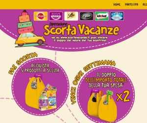 OPERAZIONE SCORTA VACANZE