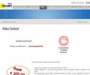 Un Video per la Fiera Recam - Video Contest
