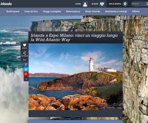 Irlanda a Expo Milano: vinci un viaggio lungo la Wild Atlantic Way