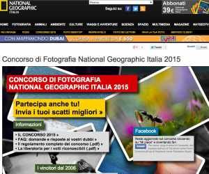 NATIONAL GEOGRAPHIC ITALIA CONCORSO DI FOTOGRAFIA 2015