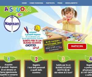 A scuola con Napisan