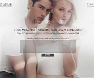 JUST IN TIME DI CALVIN KLEIN