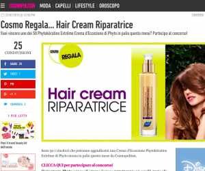 COSMO REGALA… HAIR CREAM RIPARATRICE