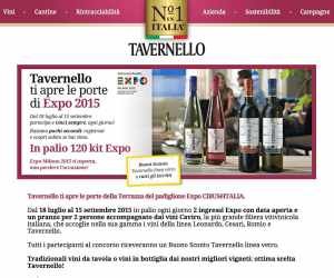 TAVERNELLO TI PORTA ALL’EXPO