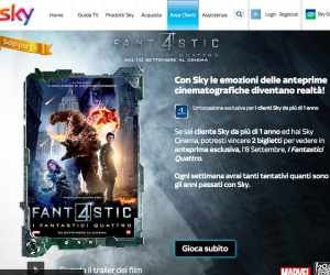 CON SKY ALL’ANTEPRIMA DE “I FANTASTICI 4”