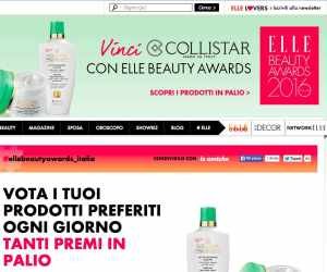 ELLE BEAUTY AWARDS 2016: VOTA E VINCI COLLISTAR