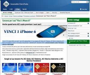 CAMPAGNA DI INCENTIVAZIONE ACI 2015