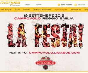 VOLA ANCHE TU CON FASTWEB, VIVI IL CONCERTO DI CAMPOVOLO IN PRIMA FILA!