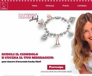 DODO LUCKY CHEF Scegli il ciondolo e cucina il tuo messaggio: puoi vincere il bracciale Lucky Chef!