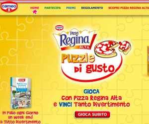 PIZZA REGINA ALTA PUZZLE DI GUSTO