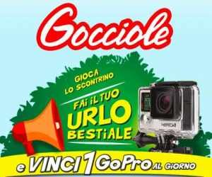 GOCCIOLE – URLA E VINCI UNA GoPro® AL GIORNO