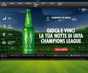 CHAMPION THE MATCH - GIOCA E VINCI LA TUA NOTTE DI UEFA CHAMPIONS LEAGUE