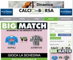 CALCIO in BORSA BIG MATCH 2015/2016