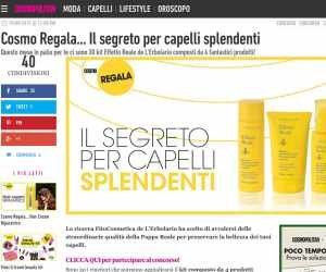 COSMO REGALA… IL SEGRETO PER CAPELLI SPLENDENTI