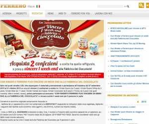 CON KINDER E FERRERO PUOI VINCERE UN WEEK END ALLA FABBRICA DEL CIOCCOLATO