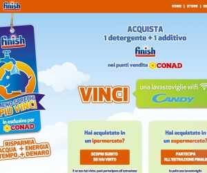 Meno sprechi più vinci con Finish e Conad