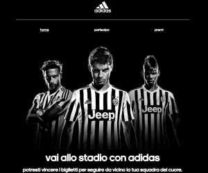 VAI ALLO STADIO CON ADIDAS
