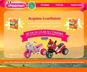 VINCI IL TRICICLO ELETTRICO CON PLASMON!