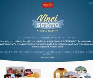 VINCI SUBITO e GUSTA MARTINI