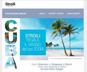 CON STROILI VINCI UNA VACANZA EDEN VIAGGI A CUBA