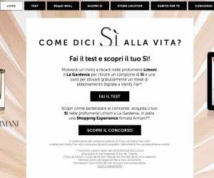 VINCI CON ARMANI SÌ