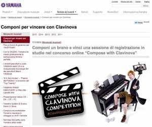 Yamaha Clavinova Composers Challenge – compose with Clavinova