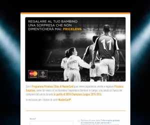 PROMOZIONE MASTERCARD UEFA Champions League