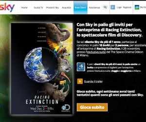 Sky ti invita all’anteprima Racing Extinction