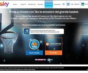 Vivi il grande Basket di Sky 2015