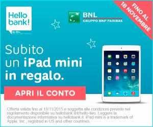 HELLO TWO - HELLO BANK TI REGALA UN IPAD MINI