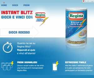 ISTANT-BLITZ - GIOCA E VINCI CON REGINA BLITZ!
