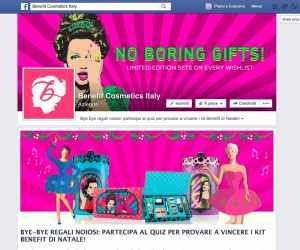 BYE-BYE REGALI NOIOSI: PARTECIPA AL QUIZ PER PROVARE A VINCERE I KIT BENEFIT DI NATALE!
