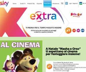 CON SKY ALLO SPETTACOLO DI “MASHA E ORSO”