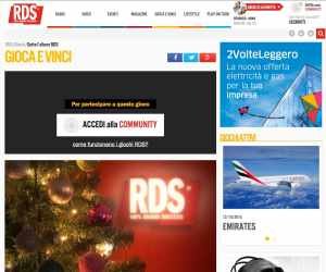 SOTTO L’ALBERO RDS